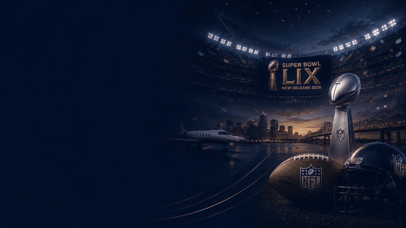 Como é viver um Super Bowl